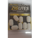 AVID CARP ZIGLITES WHITE 12MM DUMBELL 1 AVID CARP ZIGLITES WHITE 12MM DUMBELL 1