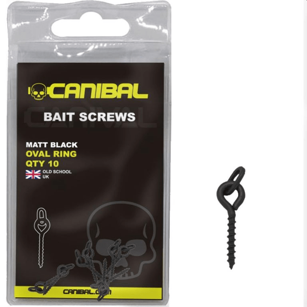Canibal Bait Screws Oval Ring 10uni