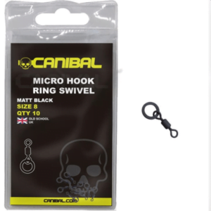 Canibal Micro Hook Ring Swivel 10uni