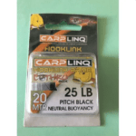 CARPLINQ HOOKLINK BRAID NEUTRAL BUOYANCY PITCH BLACK 25LB 20MT 1
