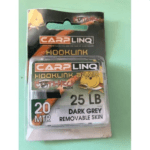 CARPLINQ HOOKLINK BRAID REMOVABLE SKIN DARK GREY 25LB 20MT 1