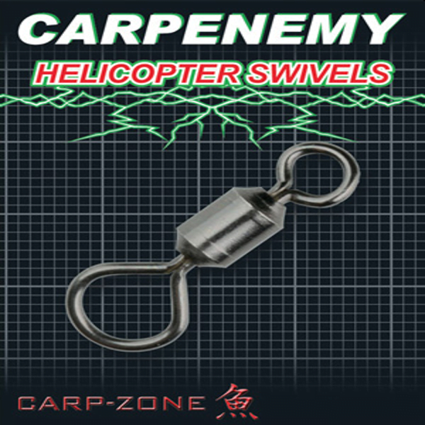CARPZONE-HELICOPTER-SWIVELS Carp Zone Helicopter Swivels