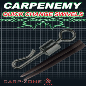 Carp Zone Quick Change Swivel nº8 10uni+10 Anti-Tangle