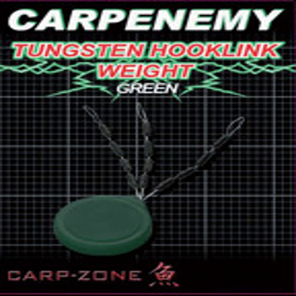 CARPZONE-TUNSGTENO-HOOKING Carp Zone Tungsteno Hooklink Weight Green