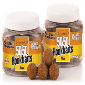 DYNAMITE BAITS HOOKBAITS 50/50 TIGER NUT & BANANA 20MM