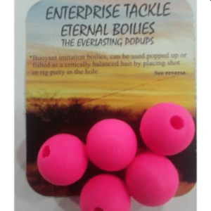 Enterprise Tackle Imitación Pop-up Boilie Rosa 15mm