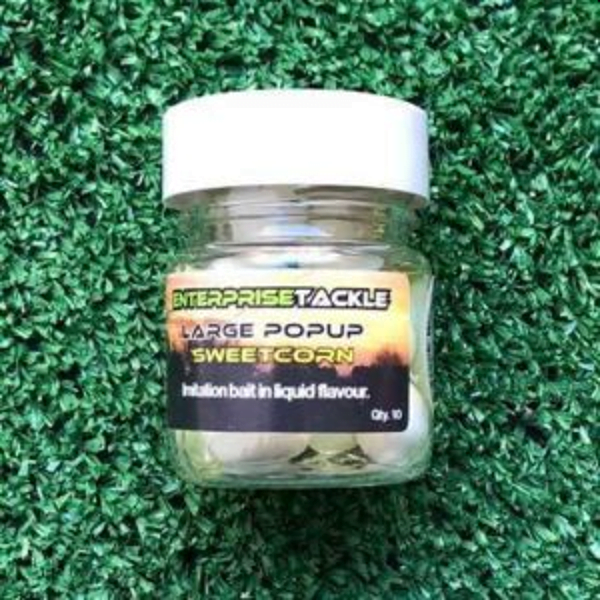 ENTERPRISE-LARGE-VITAL-AMARILLO Enterprise Tackle Large Pop-up Vitalbaits The Kraken Blanco