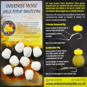 Enterprise Tackle Imitación Maiz Blanco Large
