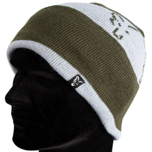 FOX COLLECTION BEANIE GREEN/SILVER