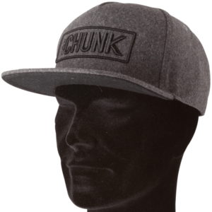 FOX CHUNK MELTON WOOL SNAPBACK GREY