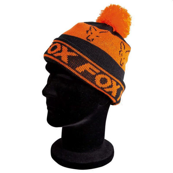 FOX-GORRO-BLACK-ORANGE