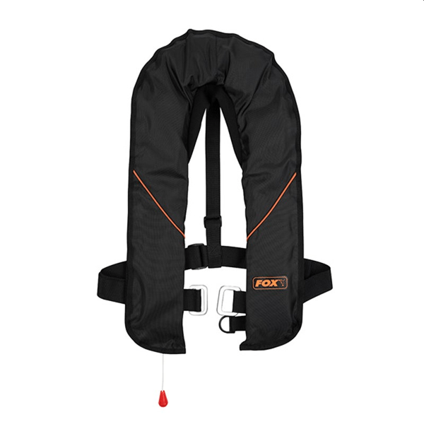 FOX BLACK & ORANGE LIFE JACKET