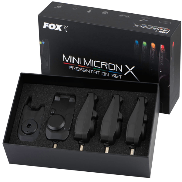 Caja con 1 receptor y 4 alarmas Fox Mini Micron X