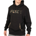 FOX LIGHTWEIGHT PULLOVER HOODY BLACK/CAMO 1 FOX LIGHTWEIGHT PULLOVER HOODY BLACK/CAMO