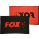 FOX BEACH TOWEL BLACK/ORANGE 1 FOX BEACH TOWEL BLACK/ORANGE