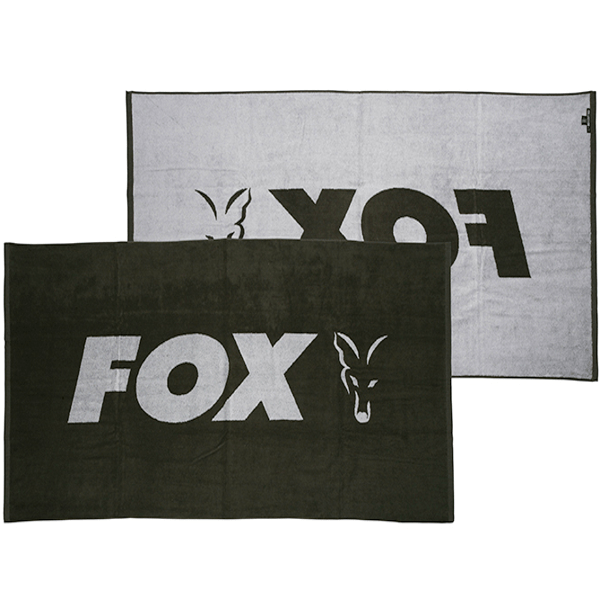 FOX BEACH TOWEL GREEN/SILVER