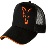 FOX TRUCKER CAP BLACK/ORANGE