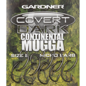 Gardner Covert Dark continental Mugga Hooks Micro Barbed Nº8