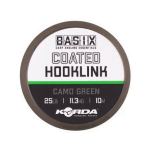 Korda Basix Coated Camo Green 25lb