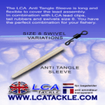 LCA TACKLE ANTI TANGLE SLEEVE BROWN 15 UNID. 1 LCA TACKLE ANTI TANGLE SLEEVE BROWN 15 UNID. 1