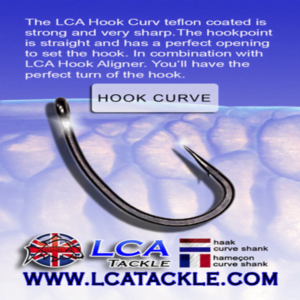 LCA TACKLE HOOK CURVE SHANK Nº 6