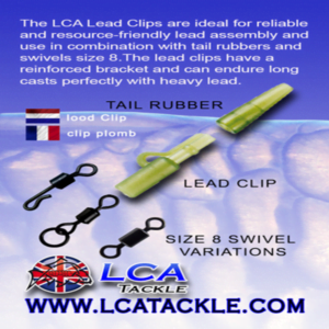 LCA TACKLE TAIL RUBBER BROWN TRASLÚCIDO (20 UNIDADES)