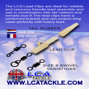 LCA TACKLE TAIL RUBBER GREEN TRASLUCIDO (20 UNIDADES)