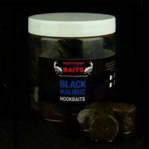 NORTHERN BAITS BLACK HALIBUT PELLETS HOOKBAITS 20 MM