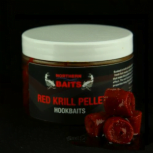 NORTHERN BAITS RED KRILL PELLETS HOOKBAITS 20 MM