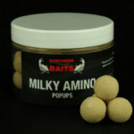 NORTHERN BAITS BOILIES MILKY AMINO POP UPS BLANCO 15 MM 1