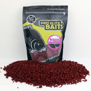 Pro Elite Baits Classic Bag Mix Pellets Banana-Strawberry 3,4´5,6mm 800gr