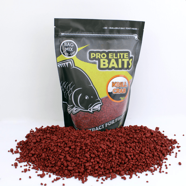 PRO-BAG-MIX-KRILL Pro Elite Baits Classic Bag Mix Pellets Krill-Crab