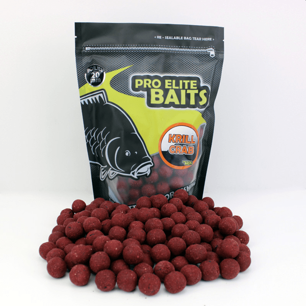 PRO-BOILIE-KRILL-CRAB Pro Elite Baits Classic Boilies Krill-Crab 20mm 800gr