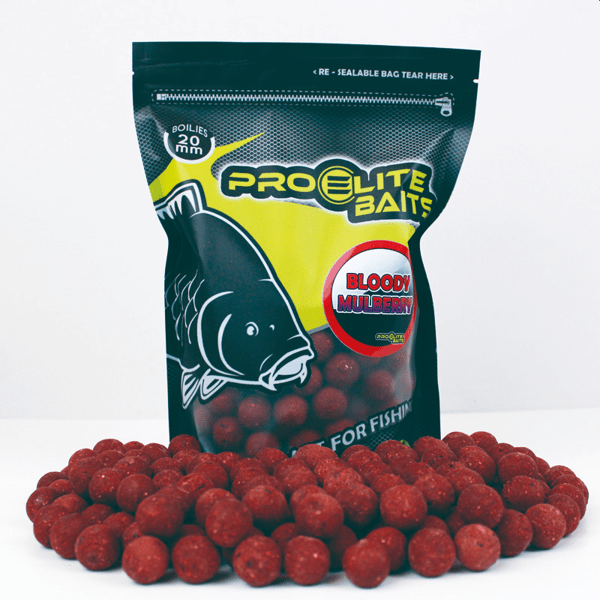 PRO-ELITE-BOILIE-MULBERRY Pro Elite Baits Boilies Bloody Mulberry 800gr 24mm
