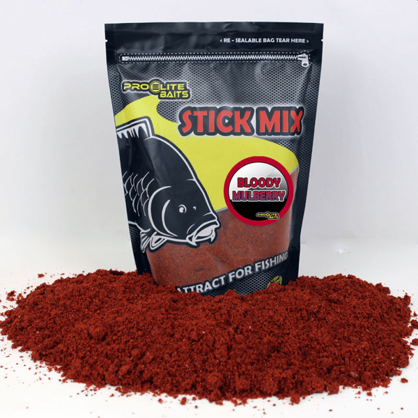 PRO-ELITE-SICK-MIX-MULBERRY Pro Elite Baits Stick Mix Bloody Mulberry 800gr