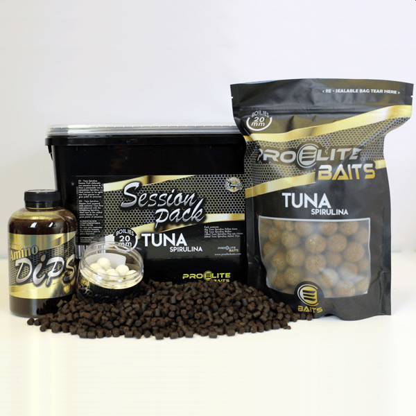 PRO-SESSION-TUNA PRO ELITE BAITS TUNA SPIRULINA GOLD – SESSION PACK