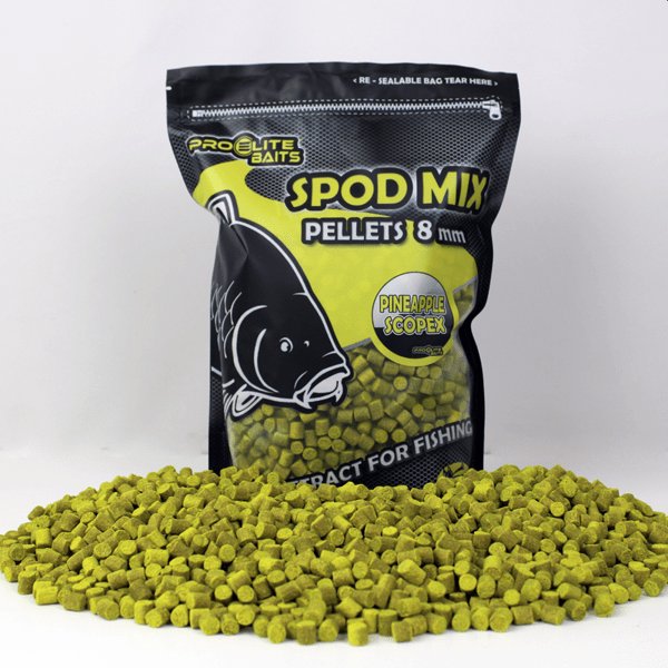 Pro Elite Baits Classic Spod Mix Pellets Piña-Scopex 8mm 1,800gr