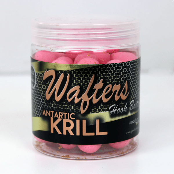 PRO-WAFTER-ANTARTIC Pro Elite Baits Antartic Krill Gold Wafter HB Boilie-Dumbell 14mm