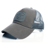 RidgeMonkey APEarel Dropback Pastel Trucker Cap Grey 1