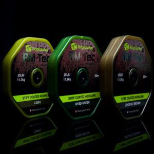 RidgeMonkey RM-Tec Stiff Coated Hooklink Organic Brown