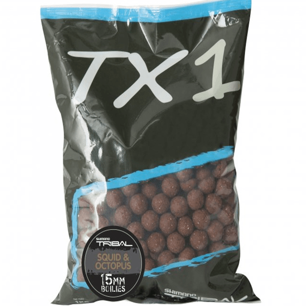 SHIMANO-BAITS-TX1-BOILIE-SQUID-OCTOPUS-20MM-1KG Shimano Bait TX1 Boillie squid-octopus 20mm 1kg