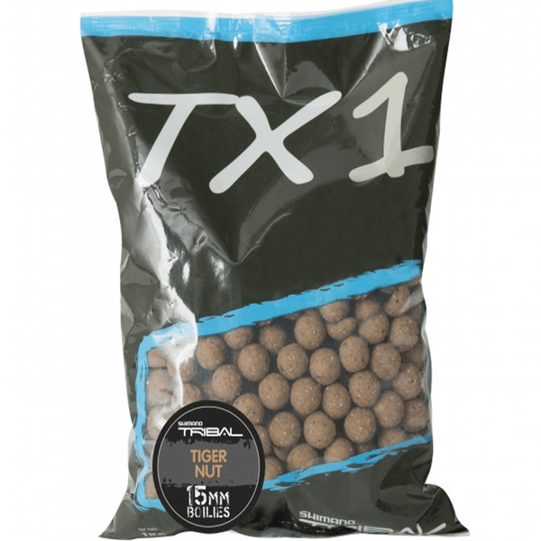 SHIMANO-BAITS-TX1-BOILIE-TIGER-NUT-1KG Shimano Bait TX1 Boillie tiger nut 20mm 1kg
