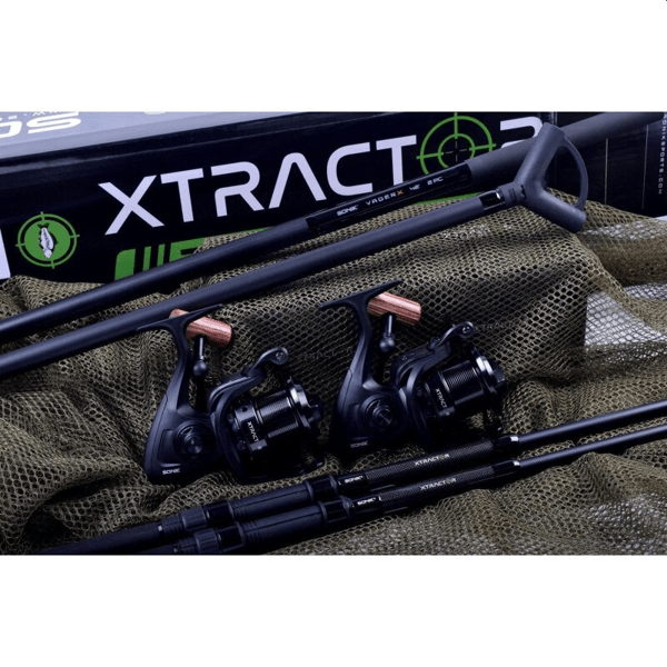 SONIK XTRACTOR 2 CAÑAS CARP KIT 10" 3,5LB