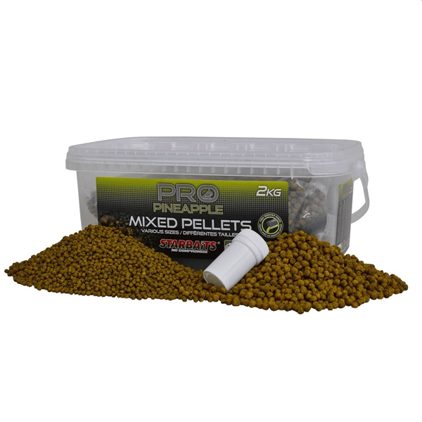 STARBAITS-PELLETS-MIX-PROBIOTIC-PINEAPPLE-2KG Starbaits Pellets Mix Probiotic Pineapple 2kg