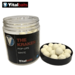 VITAL BAITS THE KRAKEN POP-UP WHITE 14MM 80GR 1