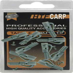 HTF CARP SAFETY LEAD CLIP CON TOPE GREEN