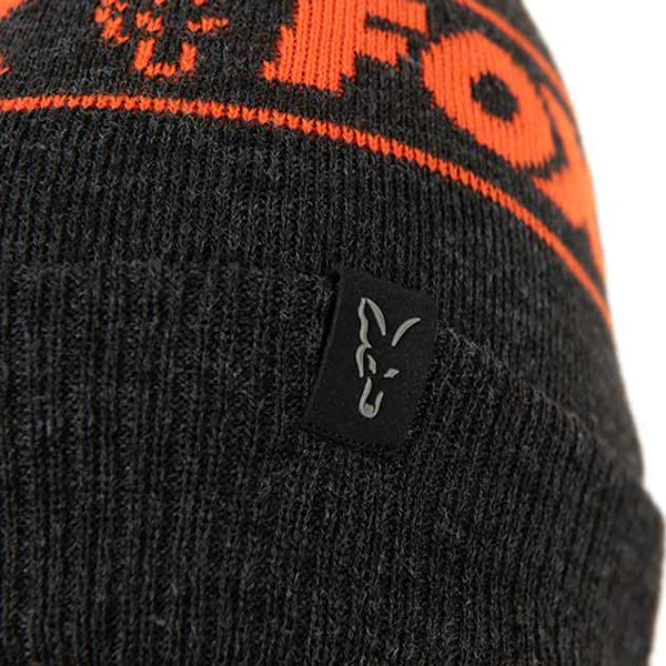 FOX BOBBLE HAT ORANGE 5