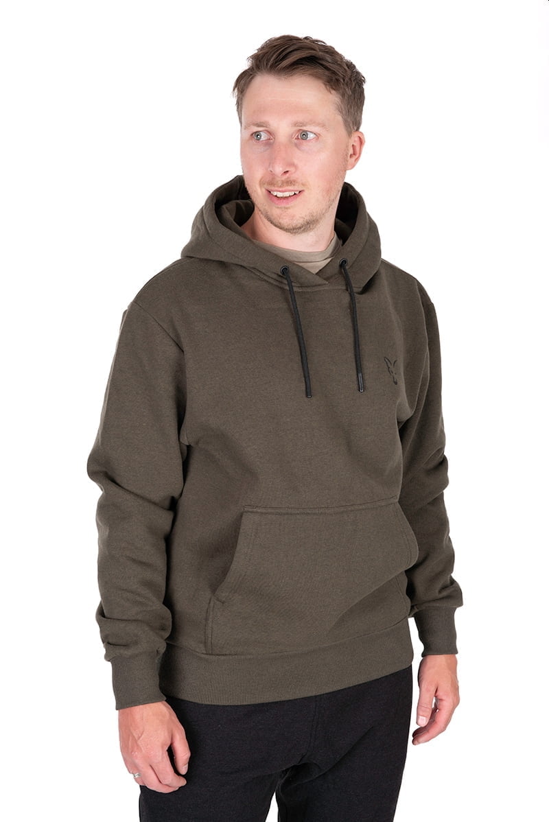 FOX HOODY GREEN BLACK 1