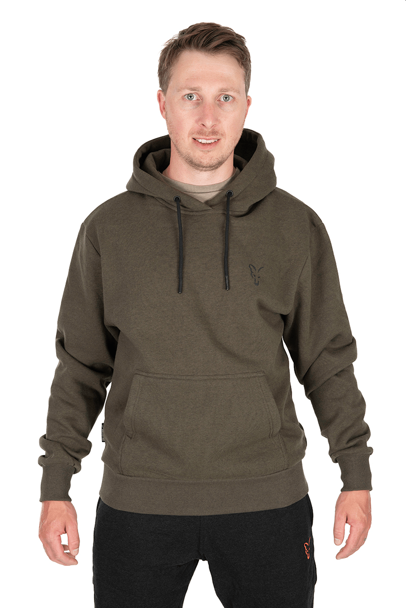 sudadera fox hoody green black