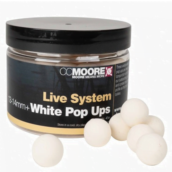 CC Moore Live System White Pop Ups